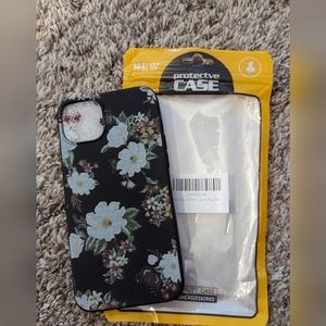 Iphone 14 plus floral case